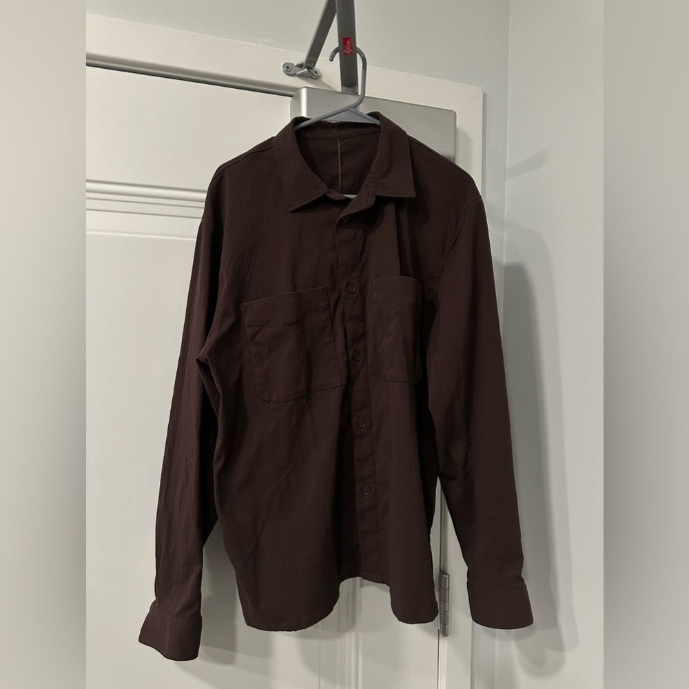 Lululemon Men’s Brown Technical Overshirt